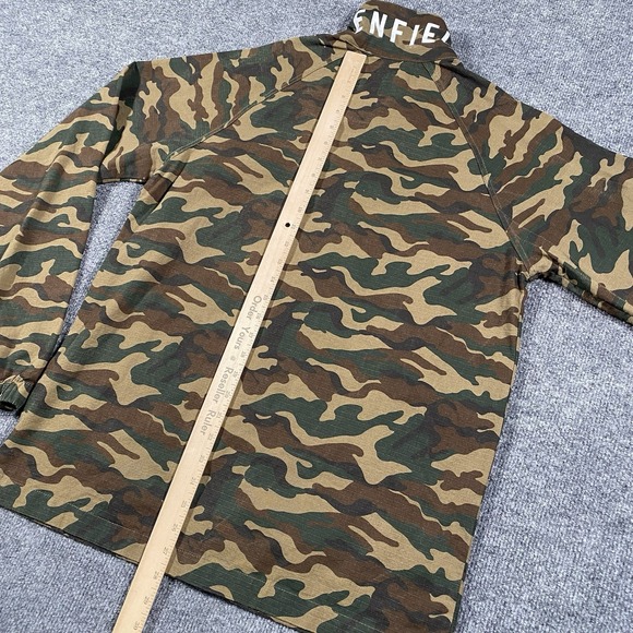 Penfield Woodland Ripstop Camo Long Sleeve Snap Shirt Mens Small Shacket - Picture 7 of 9